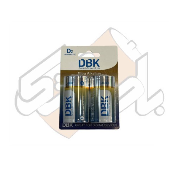 باطری سایز D بزرگ ULTRA ALKALINE دی بی کی DBK