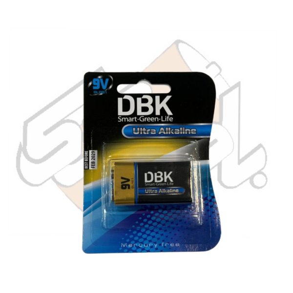 باطری کتابی 9 ولت آلکالاین دی بی کی DBK