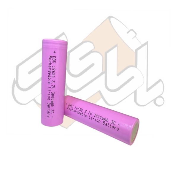 باطری شارژی 3.7 ولت لیتیوم یون 18650- 3000 میلی آمپر دی بی کی‌DBK - Image 2