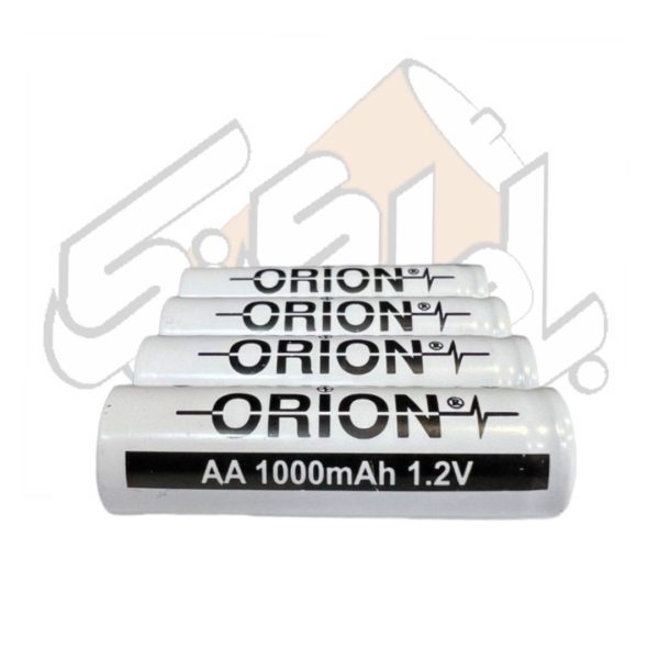 باطری قلمی سرتخت 1.2 ولت نیکل کادمیوم 1000 میلی آمپر اوریون ORION - Image 3