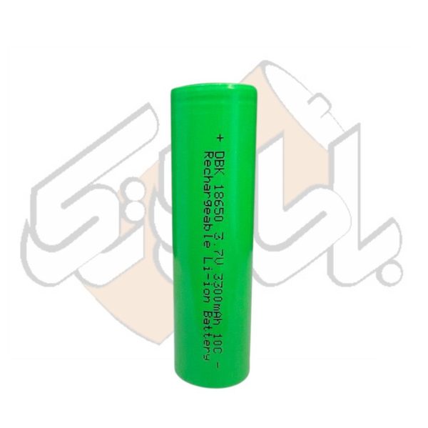 باطری شارژی لیتیوم یون ۱۸۶۵۰- ۳۳۰۰ میلی آمپر دی بی کی‌DBK